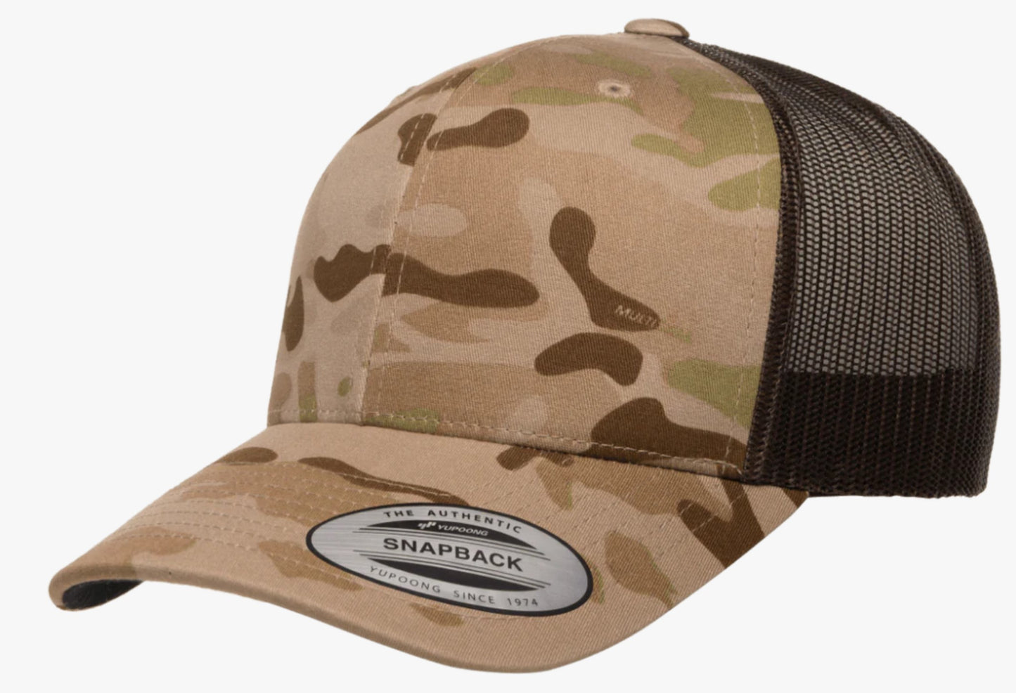 Yupoong 6606MC Camo Retro Trucker Hat