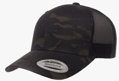 Yupoong 6606MC Camo Retro Trucker Hat