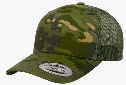 Yupoong 6606MC Camo Retro Trucker Hat